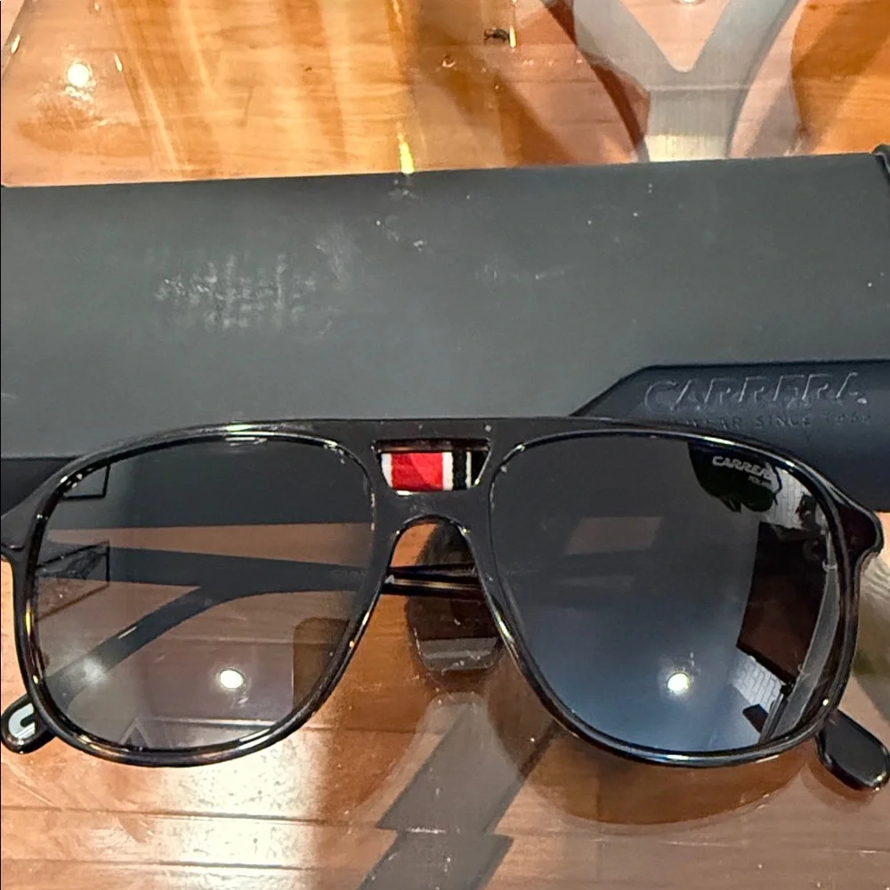 Carrera Dark Brown Aviator Sunglasses